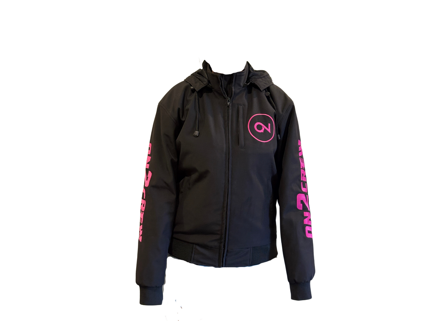 On2Crew 2025 LIMITED Edition Aramid Motorcycle Riding Hoodie - Pink