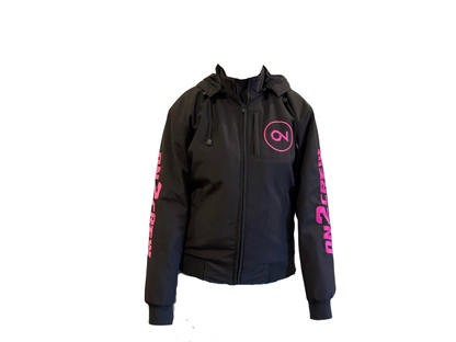 On2Crew 2025 LIMITED Edition Aramid Motorcycle Riding Hoodie - Pink