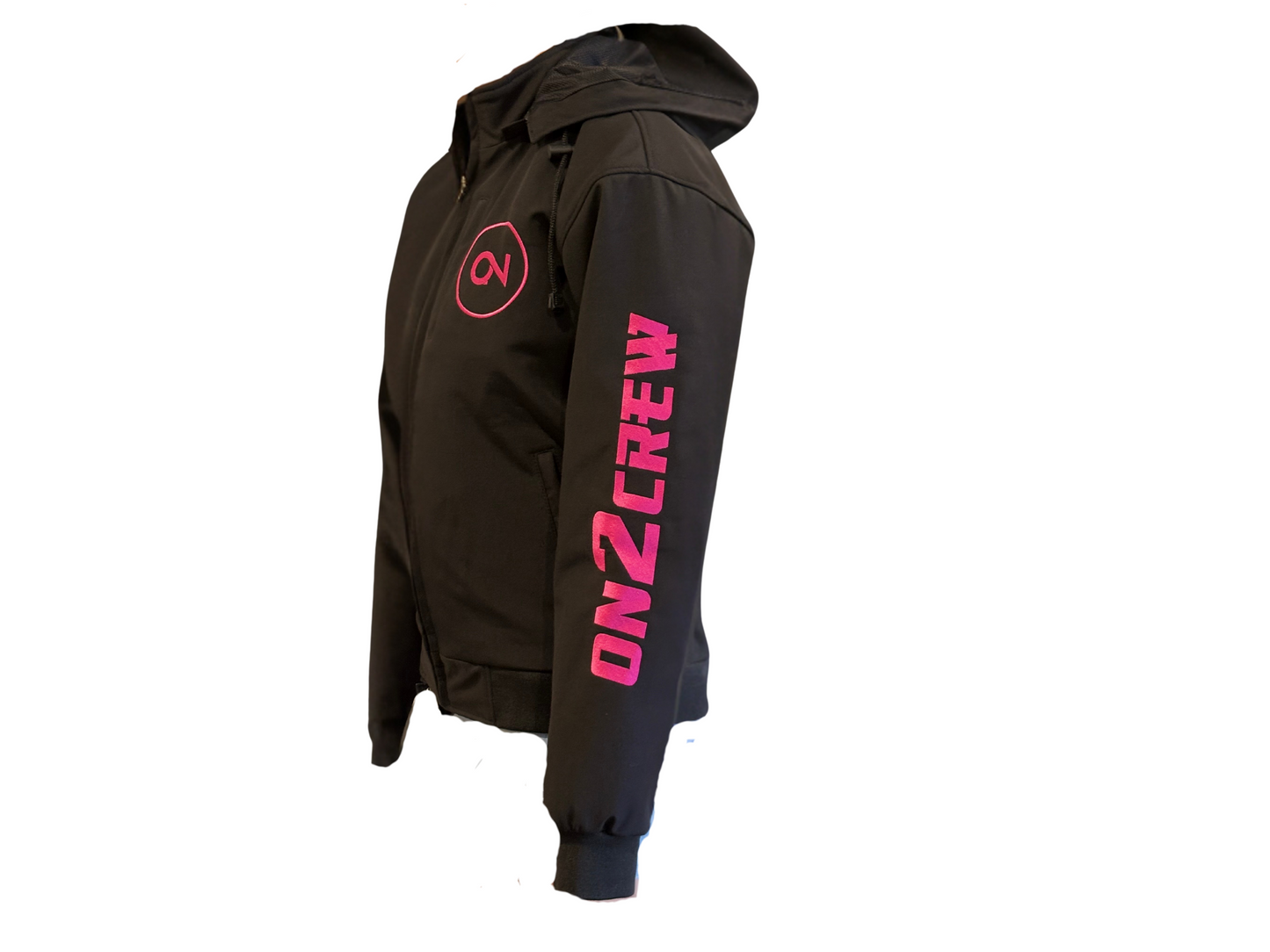 On2Crew 2025 LIMITED Edition Aramid Motorcycle Riding Hoodie - Pink