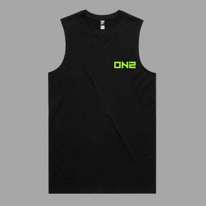 ON2CREW OVERDRIVE TANK – BLACK/LIME