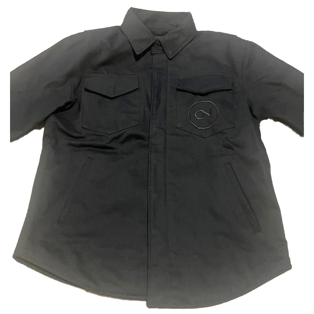 On2Crew Kevlar Denim Collared Shirt - Black