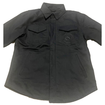 On2Crew Kevlar Denim Collared Shirt - Black