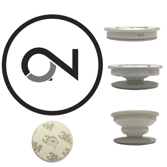 On2Crew Pop Socket White/Black